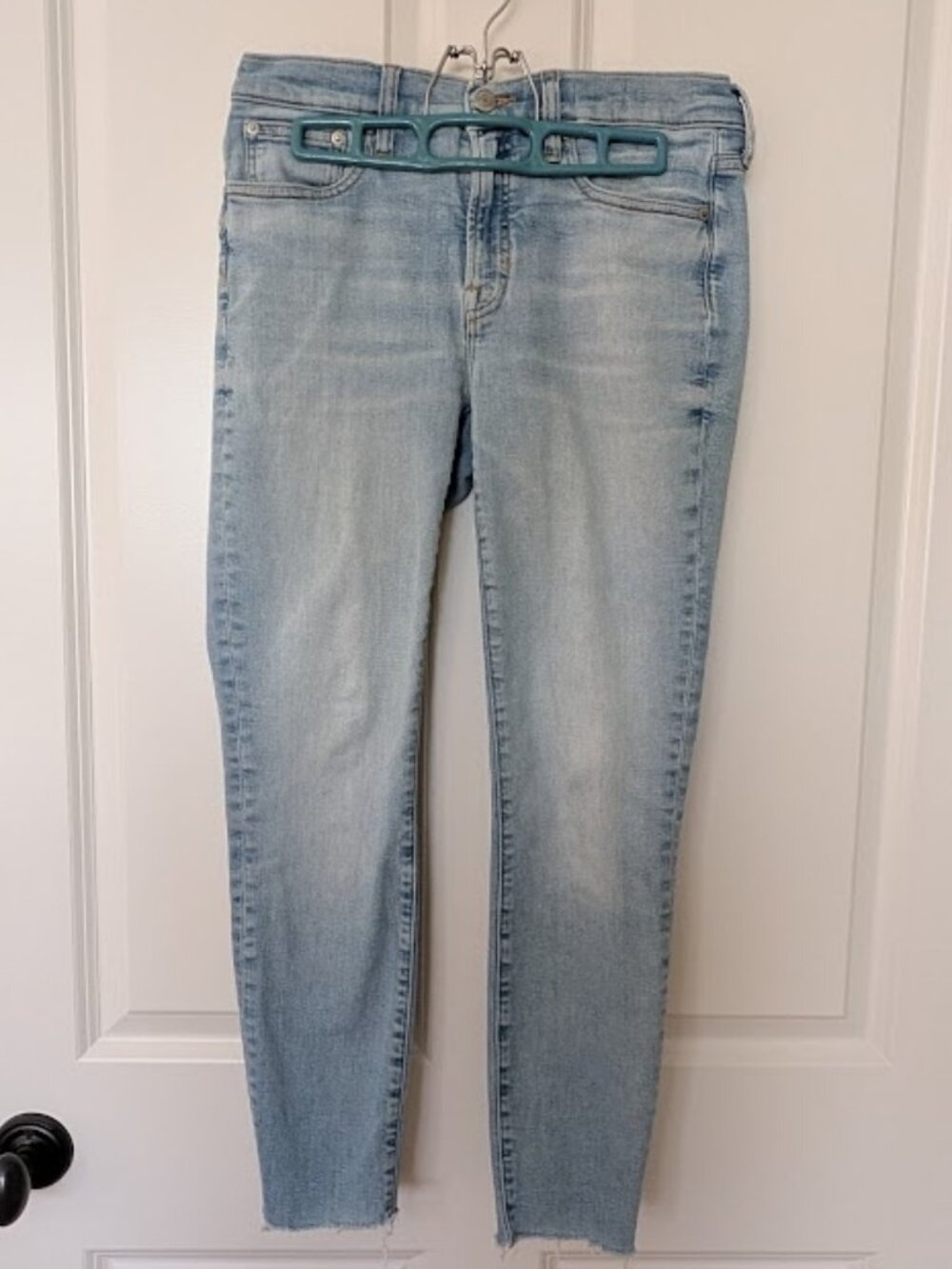 J. Crew Toothpick Ankle Jeans – Light Wash - Size 28
